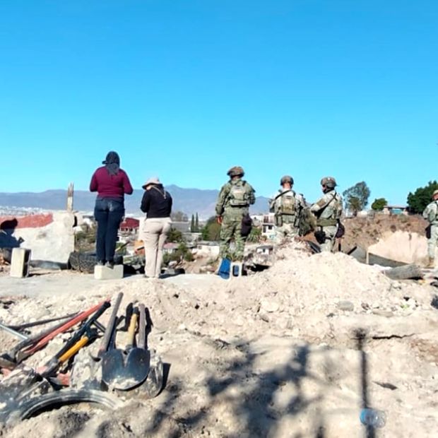 Hallan Cuatro Cuerpos y Restos Óseos en Predio de Infonavit Cachanillas en Tijuana, BC